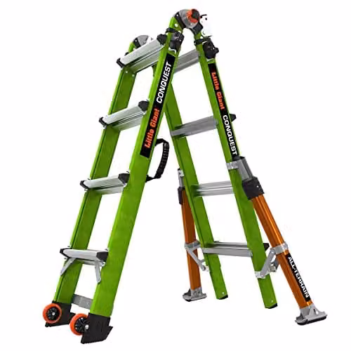 Little Giant Conquest 2.0 All-Terrain M17 Telescoopladder, 5,2 m, Glasvezel, Type 1A
