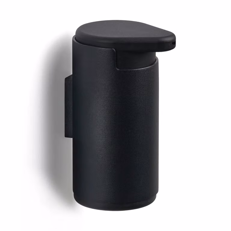 Zone Denmark RIM zeeppomp met wandhouder, Black, 14,4 cm