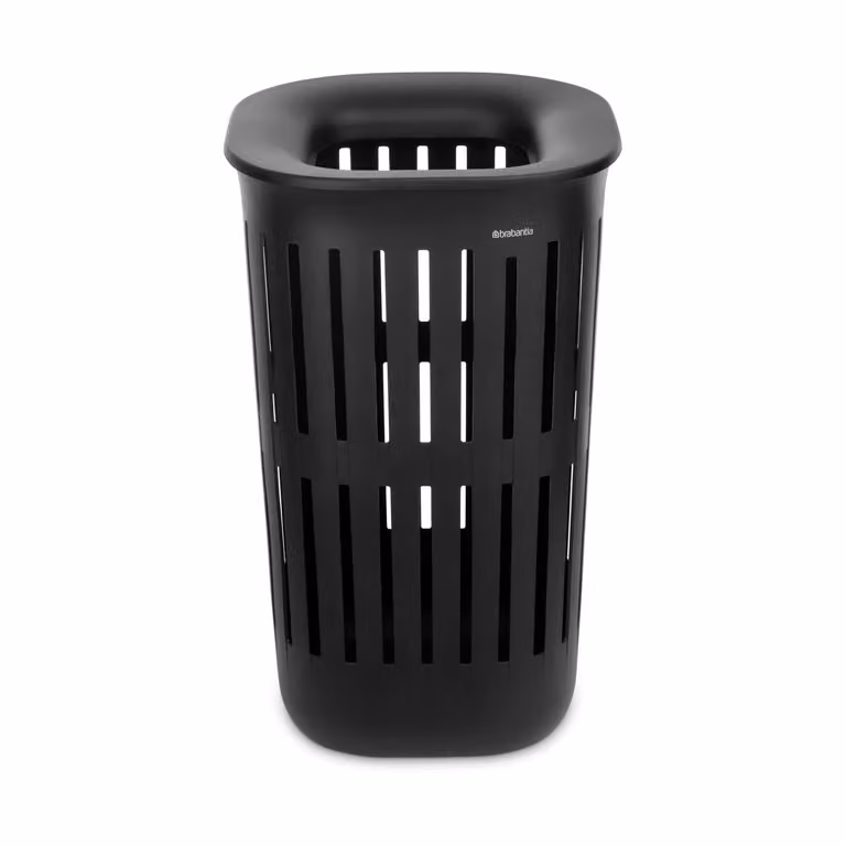 Brabantia Collect-It wasmand, Zwart, 55 L