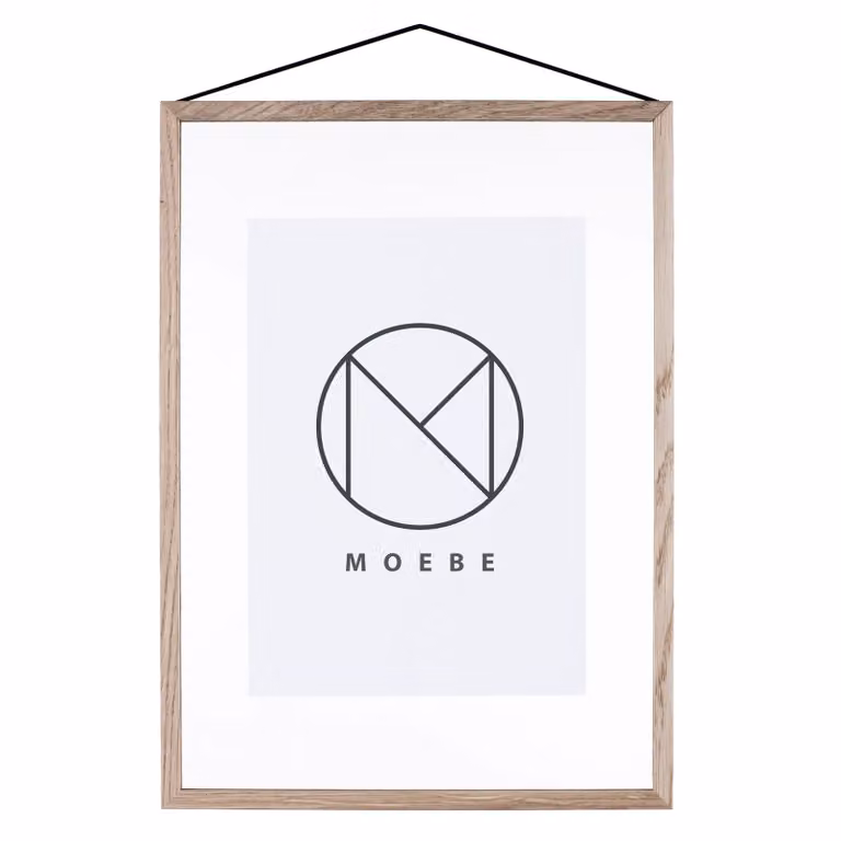 MOEBE Frame A3 Eikenhout Bruin/Wit 31,7 x 44 cm