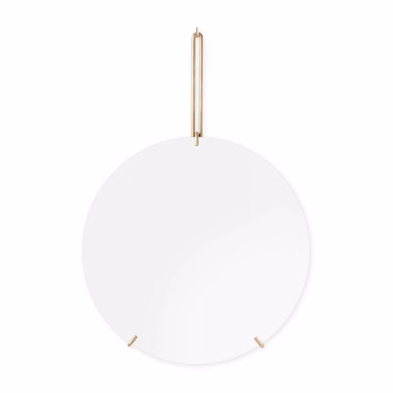 MOEBE Wandspiegel Messing Rond Ø 30 cm