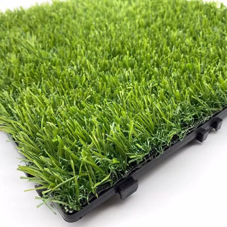 DIY Kunstgras Tegels All-weather voor Tuin en Voetbalveld B/D: 30 x 30 cm