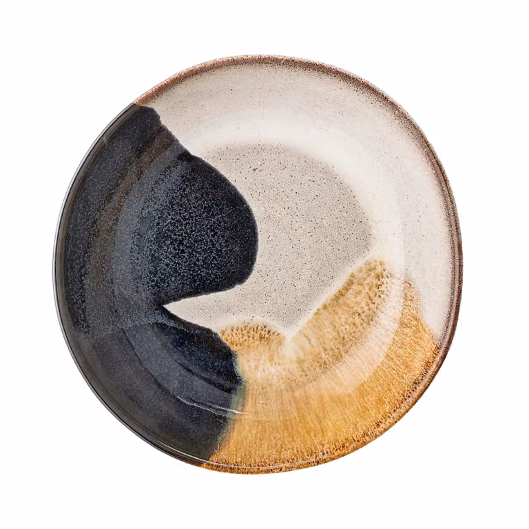 Bloomingville Jules soepbord, keramiek, multicolour, diameter: 22 cm