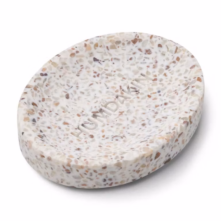 Humdakin Terrazzo zeepbakje White-brown B: 13 cm, D: 10 cm
