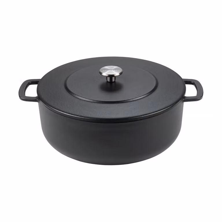 Combekk geëmailleerde gietijzeren braadpan Ø28 cm Black