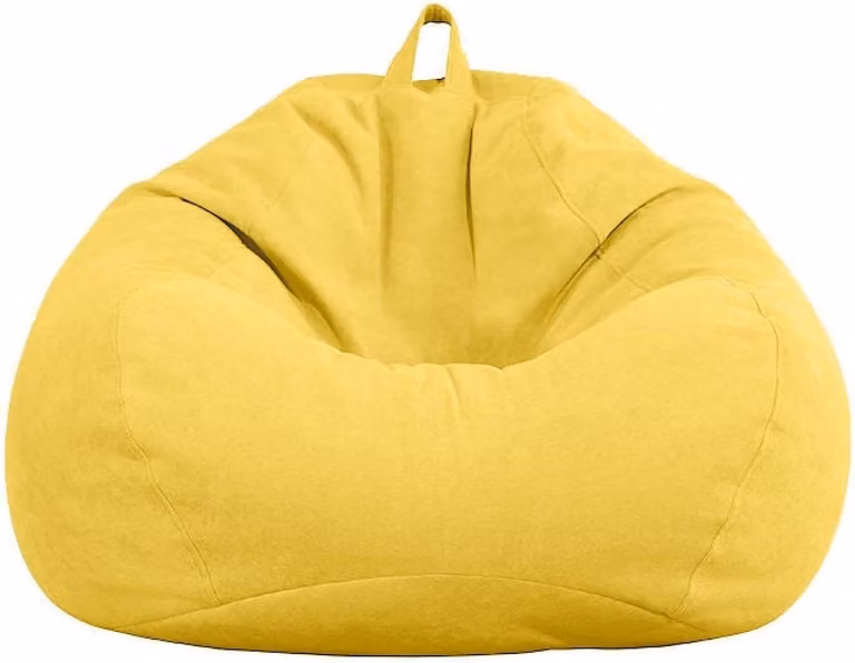 Machinewasbare linnen stoelhoes voor zitzak of fauteuil - 70 x 80 cm - A-2