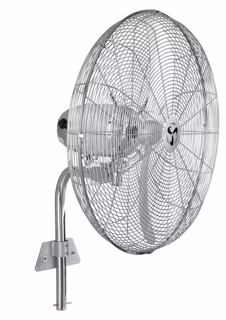 CasaFan WM2 Wall Eco Wandventilator Zilver-grijs 69 x 69 cm