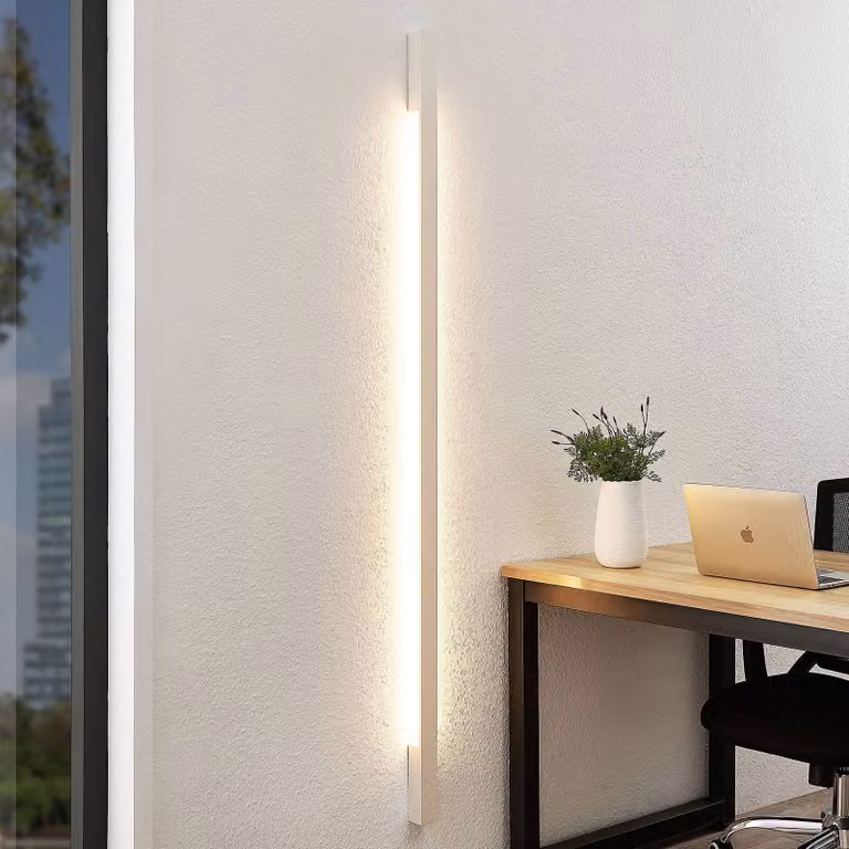 Arcchio Moderne LED Wandlamp Wit Aluminium voor Gang en Hal