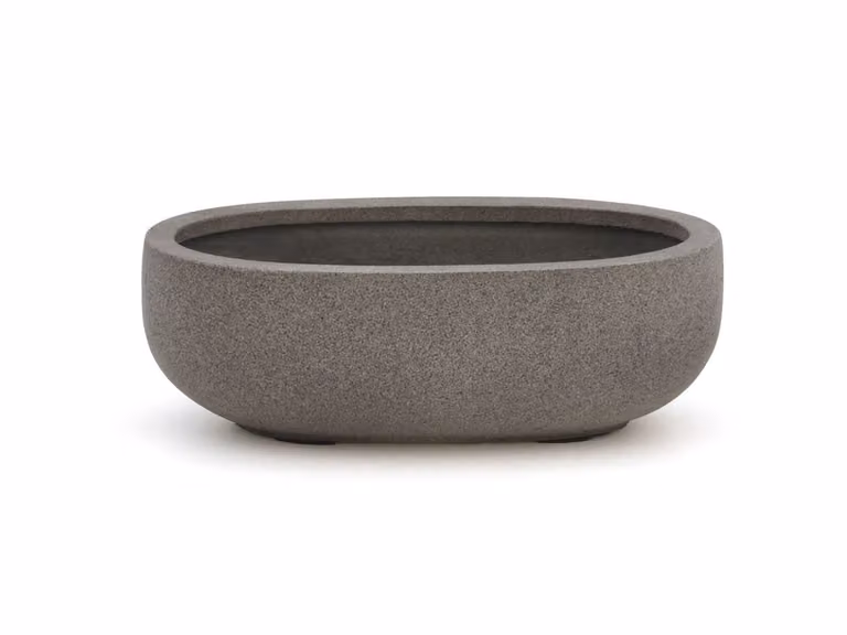 Luca Lifestyle Bloempot Grigio Taupe Kunststof ø45 x 20 cm