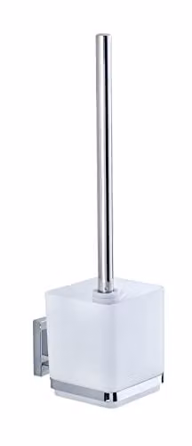 WENKO Vacuum-Loc Quadro Toiletborstelhouder met borstel, wit
