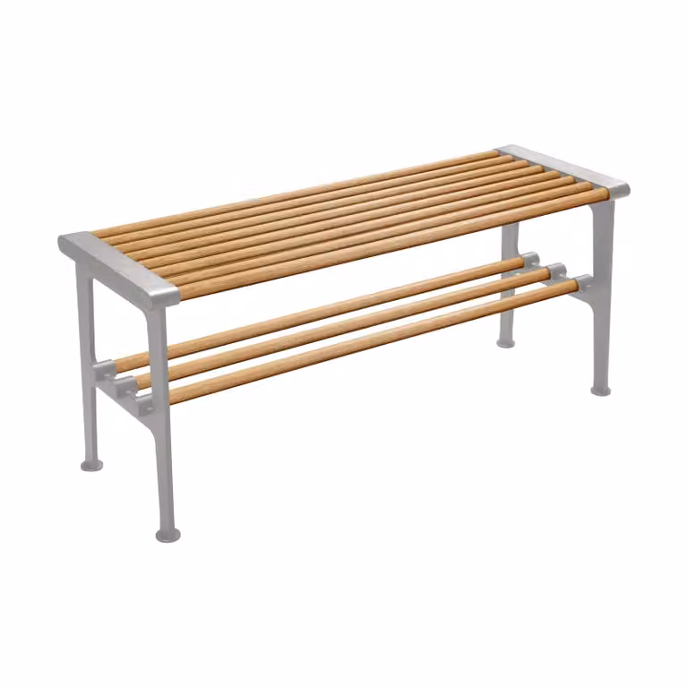 Essem Design Nostalgi bank Eik-aluminium 100 cm