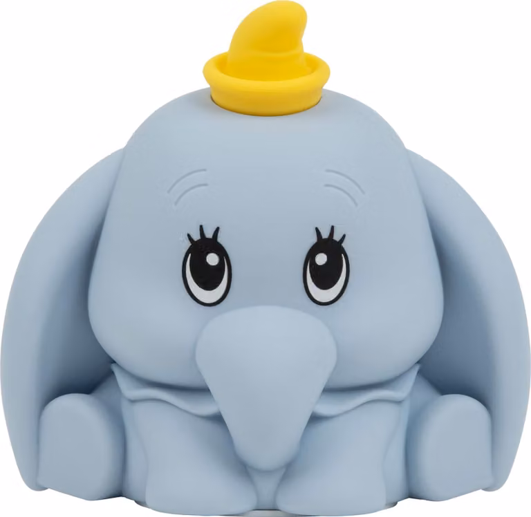 Paladone Disney Squishy Glo siliconen nachtlampje Dumbo met LED en oplaadbare batterij