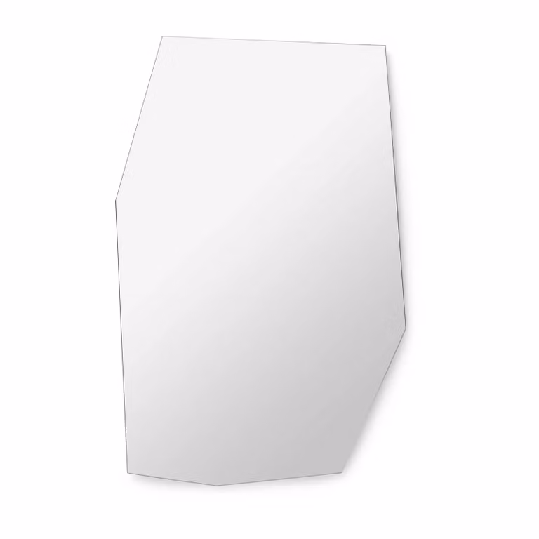 Ferm Living Shard spiegel Black B: 50,5 cm, H: 76,4 cm