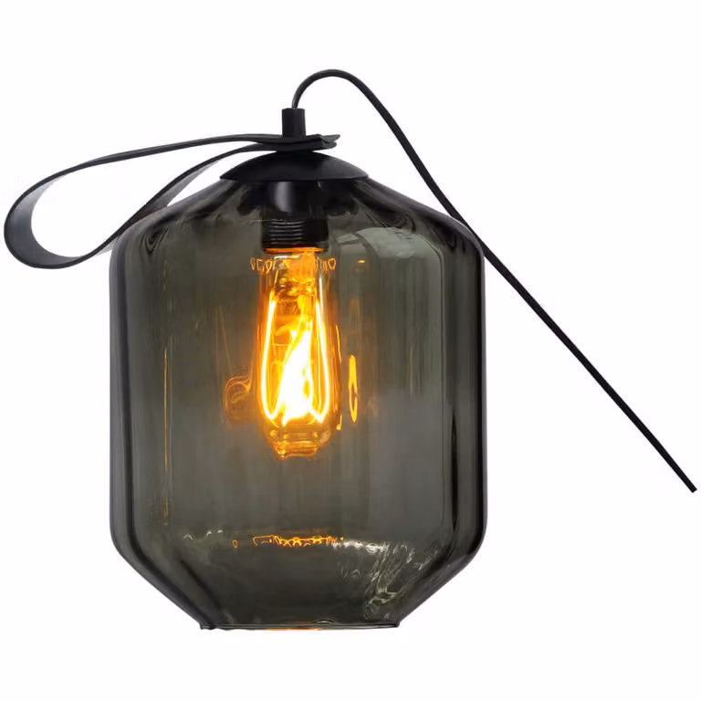 Masterlight Tafellamp Porto Carry met Jagger green glas