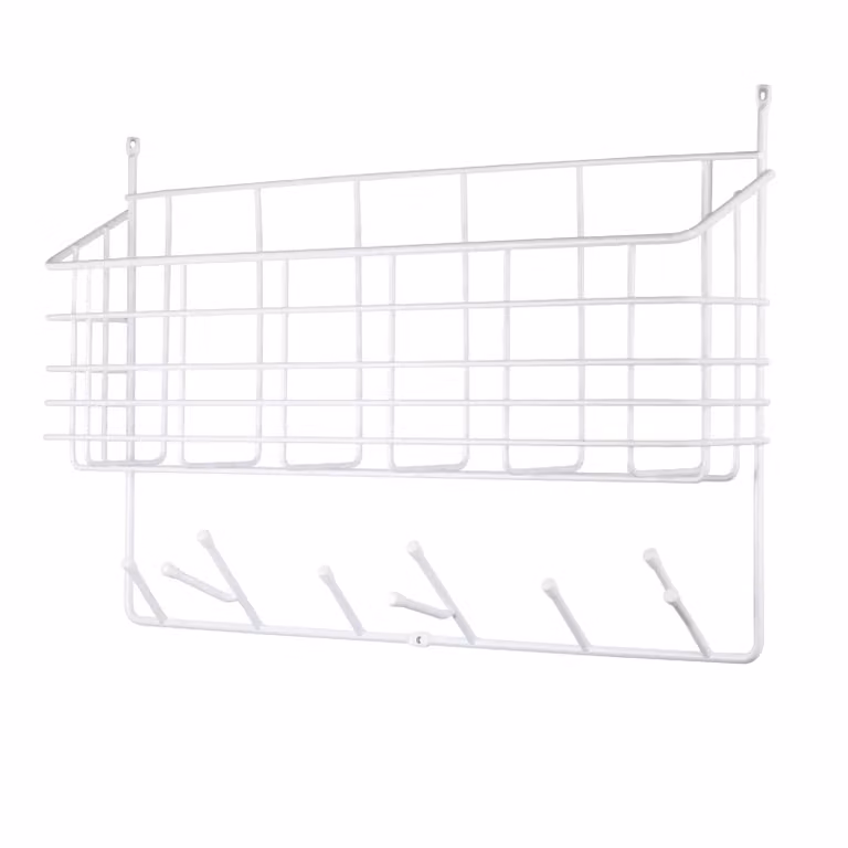 Maze Mitten tijdschriftenhouder wit