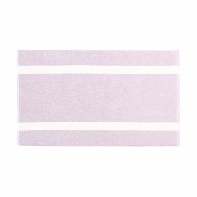 HAY Stripe badmat Cool pink, 50 x 80 cm