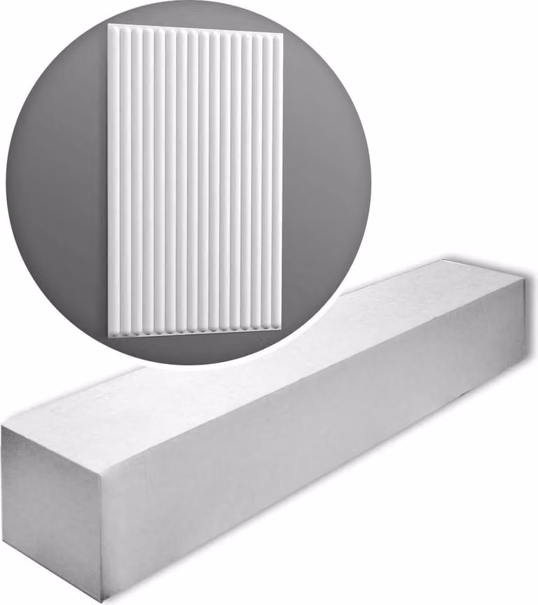 Orac Decor W215 Hill Bead 3D muurpaneel met 5 panelen, 2 m2