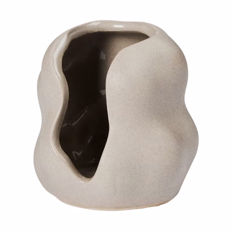 Broste Copenhagen Hekla Hurricane windlicht Duifgrijs, Ø9,5 cm