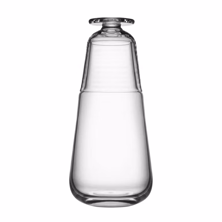 Kosta Boda Viva karaf met glas Transparant