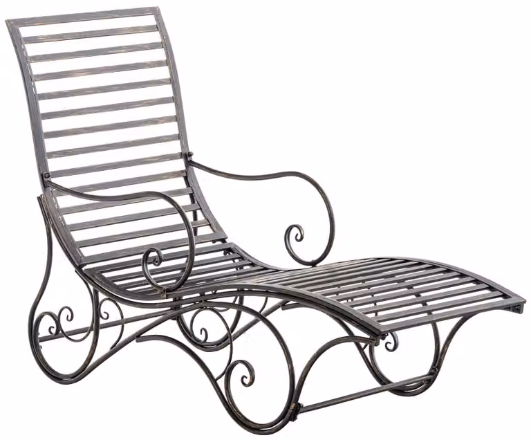 CLP Metal tuinligbed Amiens - Bronskleurig