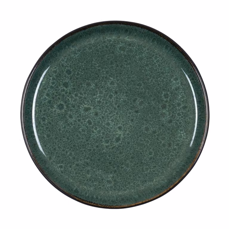 Bitz Bitz gastro bord Ø 21 cm Zwart-groen