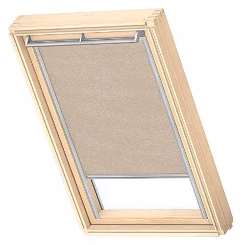 VELUX Lichtdoorlatend Rolgordijn RFL Grijze Geleiders M08 Natural