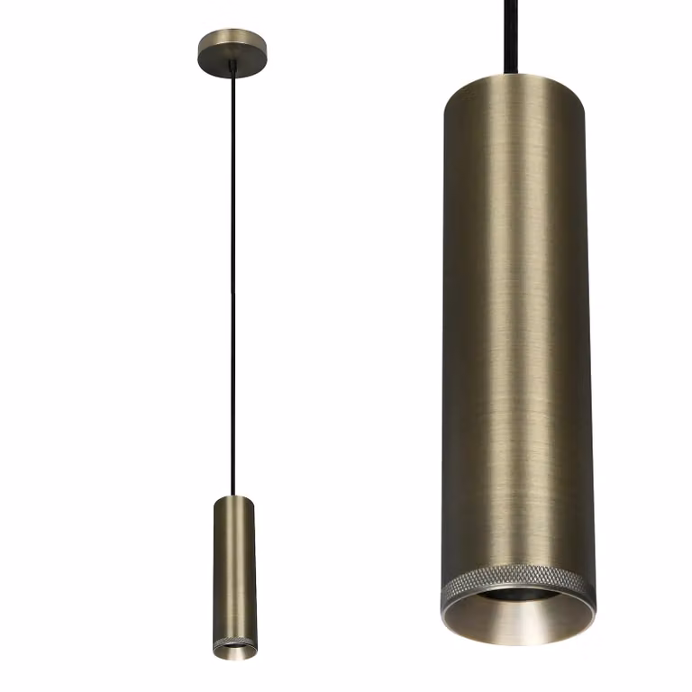Artdelight Milano Hanglamp - Antiek Brons - Diameter: 25 cm