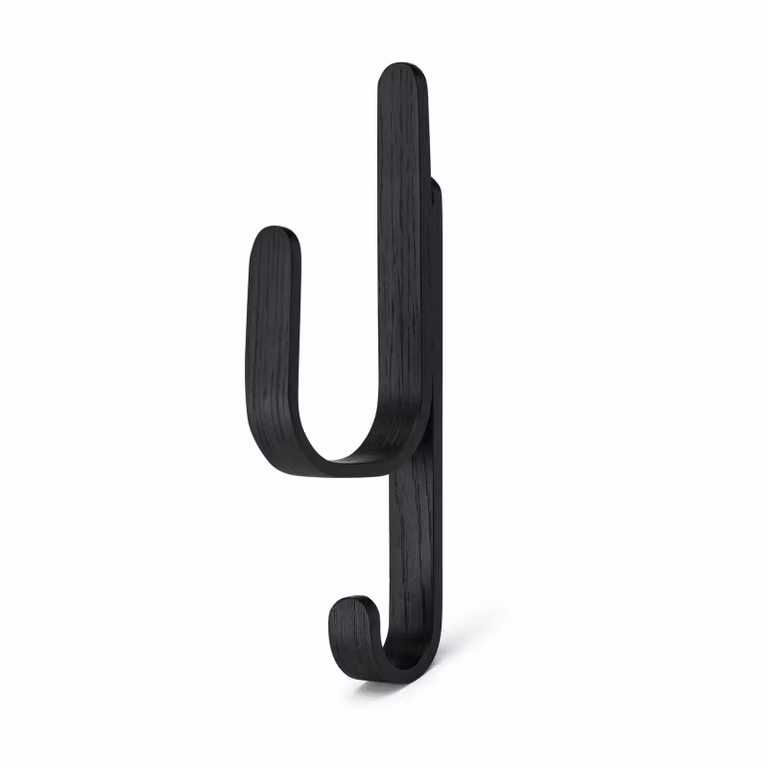 Cooee Design Woody haak Black stained oak