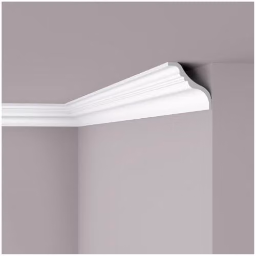 NMC Nomastyl Noel & Marquet Plafondlijst Wit - 10 stuks (20 m) - H x B x L: 138 x 138 x 2000 mm